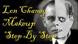 lon chaney makeup transformations step