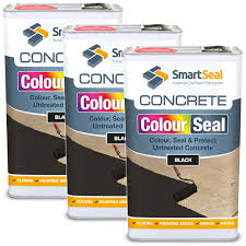 coloured concrete sealer paint