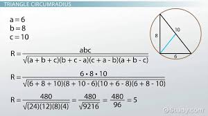 Circumradius Definition Formula