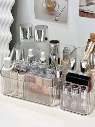 1pc clear makeup storage box