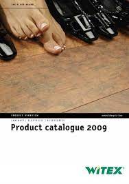 catalogue 2009 witex