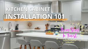 cabinet installation 101 how to