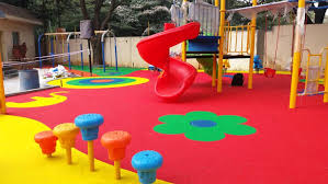children playground rubber surfaces