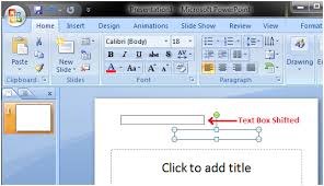 how to insert a text box powerpoint