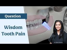 wisdom tooth pain relief fast healing
