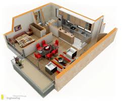 beautiful 1 bedroom house floor plans