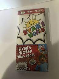 New Ryan S World Removable Wall Decal