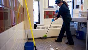 i worked as a janitor to make money