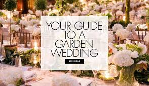 6 Steps To Hosting A Garden Wedding