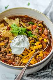 easy taco soup recipe natashaskitchen com