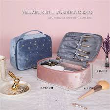 velvet cosmetic bag makeup bags for