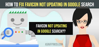 how to fix favicon not updating in