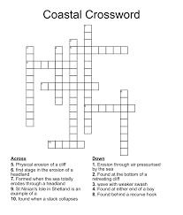 geography coasts crossword wordmint