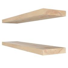 Wood Floating Shelves Set