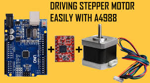 stepper motor easily using a4988