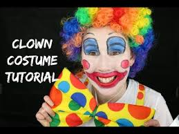 clown costume tutorial last minute