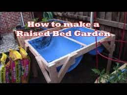 Raised Bed Garden From A Plastic Barrel