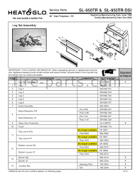 Sl 950tr Manual Fire Parts Com