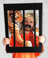 Joe is former owner of g.w. Stick Up For Tigers In A Joe Exotic Halloween Costume Peta