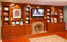 Wall Unit With Tv And Decorative