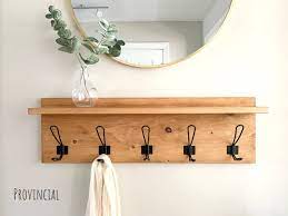 Coat Rack Farmhouse Coat Hooks Entryway