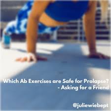 ab exercises are safe for prolapse
