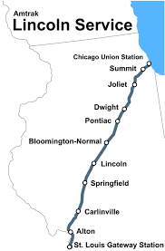 riding the lincoln service from chicago