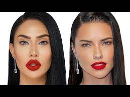 adriana lima inspired makeup tutorial