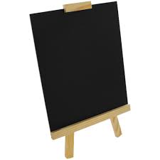 Chalkboard Table Easel Wedding Cards Crafts Gifts Photo Albums And More At The Works