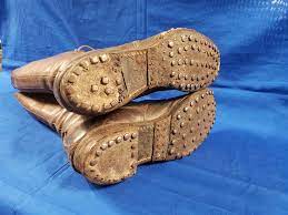 hobnail officer boots wwi doughboy