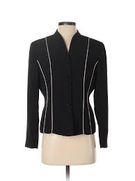 Details About Le Suit Women Black Blazer 6 Petite