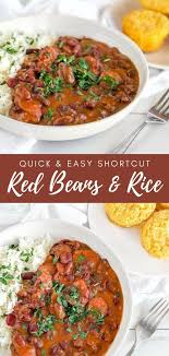 quick cajun red beans rice
