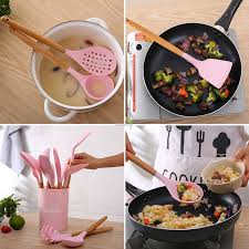 Our versatile range of kitchen accessories online includes everything from baking tools, bbq gear, bottle openers, branding irons, cases, chopping blocks. 12pcs Cooking Tools Kitchen Cookware Set Silicone Utensils Cooking Sets Household Kitchen Accessories Sets ç¡…èƒ¶åŽ¨å…·