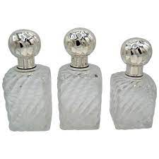 crystal toilet bottles from cardeilhac
