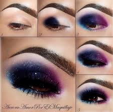20 fashionable smoky purple eye makeup
