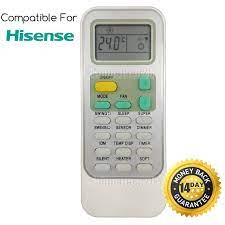 hisense air conditioner remote