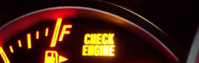 why is my check engine light flashing