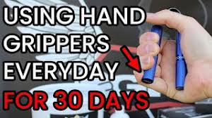 using hand grippers everyday for a