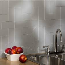 Looking for a good deal on backsplash peel and stick? Building Supplies 15 Sq Ft Kit Aspect Peel And Stick Backsplash Kit Steel Glass Tile For Kitchen And Bathrooms Building Materials