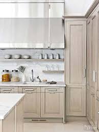 Quarter sawn white oak appearance so elegantly gorgeous to be among the recommendations for white kitchen cabinets. 5 Fresh Looks For Natural Wood Kitchen Cabinets