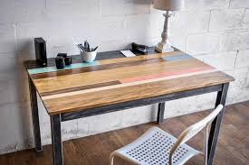 Pieces that are so distressed or ordinary that they have little grain of interest, can be used to create a boat wood appearance. 24 Desks That Reviewers Truly Love