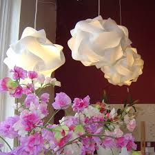 White Ceiling Pendant Smarty Lamps Tukia Lampshade