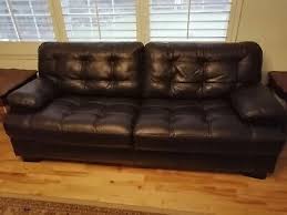 genuine leather sofa from costco ebay