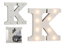 Wooden Letters 23cm Glowtopia
