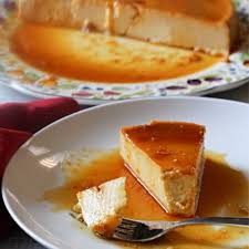 cream cheese flan cooking on the ranch