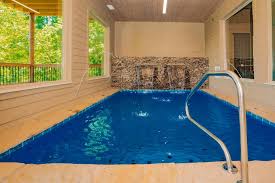 cabin als with indoor pools in