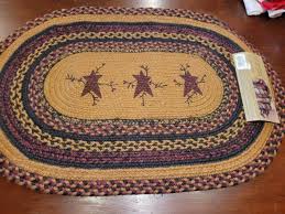 primitive country area rugs ebay