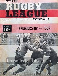 1969 rugby league news vol 50 no 10