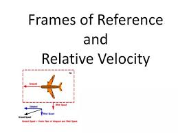reference and relative velocity