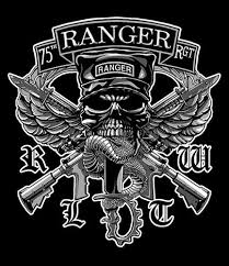 Soldier skull in the navy seal beret and eagle. Rangers Lead The Way Army Rangers Airborne Ranger Military Tattoos